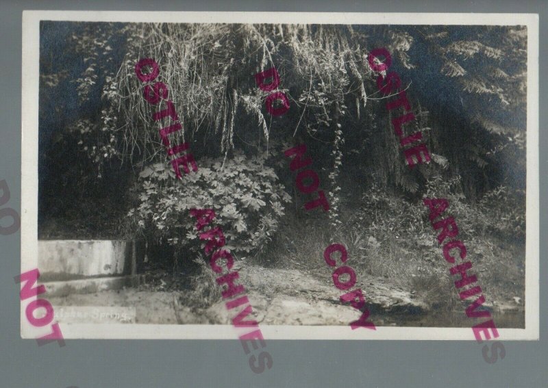 Mt. Hermon CALIFORNIA RPPC c1920 SULPHUR SPRING nr Felton Santa Cruz COOPER #13