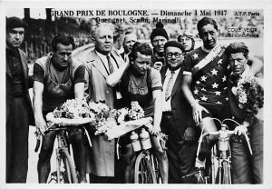 Dimanche, Duengnet, Scalbi, Marinelli Grand Prix De Boulogne Cycling Unused 