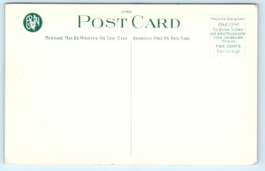 TX Texas Great Galveston Causeway Railroad Train Postcard