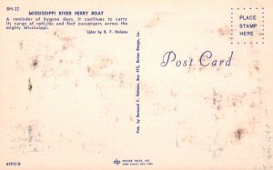 Mississippi River Ferry Boat BIN