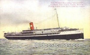 Steamship Avalon Unused 