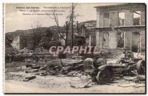 Old Postcard Chemin des Dames Vendresse and Troyon Remains of Section 39A & #...