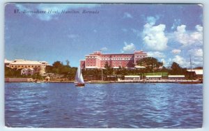 Bermudiana Hotel HAMILTON Bermuda Postcard