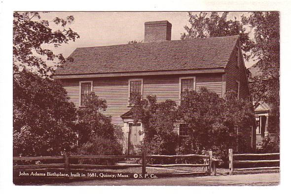 John Adams Birthplace, Quincy, Massachusetts, Stillman Powers