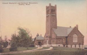Massachusetts Dudley Conant Memorial And Soldiers Monument 