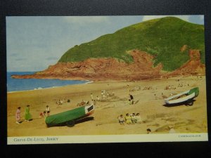 Channel Islands JERSEY Greve De Leco c1950's Postcard by J. Salmon