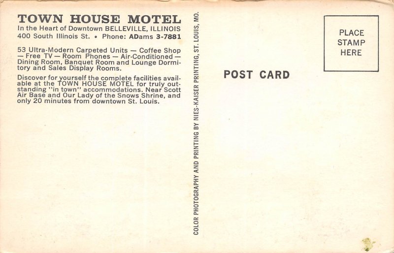 Belleville, Illinois, Town House Motel, AA365-17