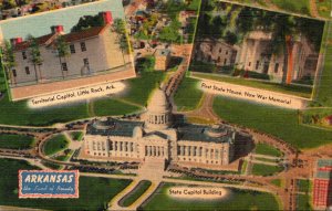 Arkansas Little Rock Territorial Capitol First State House and State Capitol ...