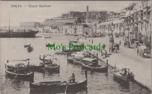 Malta Postcard - The Grand Harbour   RS34457