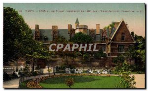 Old Postcard The Paris Hotel Cluny