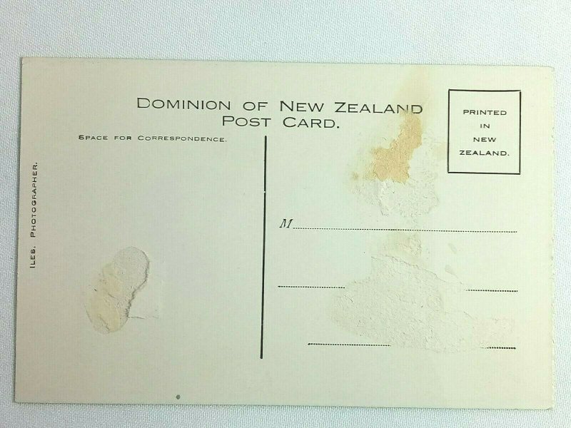 Vintage Postcard Rotomahana and Tarawera Lakes Dominion of New Zealand