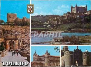 Postcard Modern Toledo El Alcazar