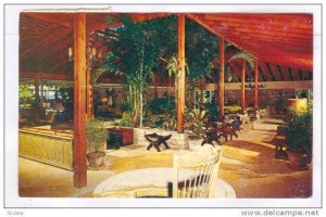 Interior, Anchorage Hotel, Dickerson Bay, Antigua, W.I.,  40-60s