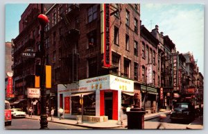 New York City~Chinatown~Pell Street~Mon Fong Wo Co Chinese Groceries~Vtg PC