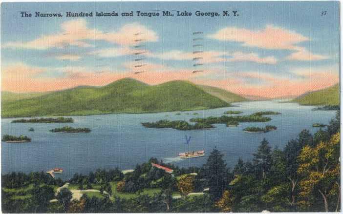 Linen of The Narrows, Tongue Mt. Lake George NY New York