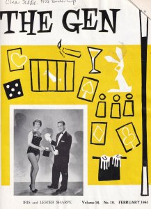 Iris & Lester Sharpe The Gen 1961 Magic Circle Magicians Magazine