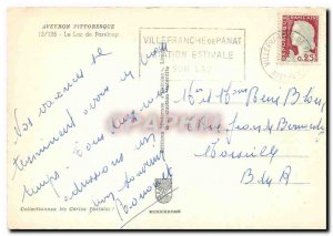 Postcard Modern Aveyron Picturesque Lake Pareloup