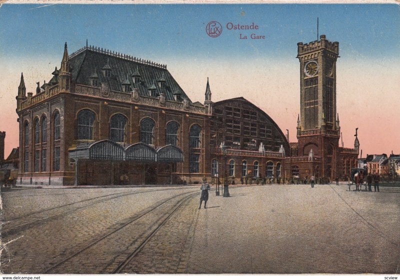 OSTENDE , Belgium , 00-10s ; La Gare