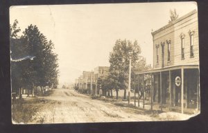 RPPC OWENSVILLE MISSOURI DOWNTOWN STREET SCENE STORES REAL PHOTO POSTCARD MO.