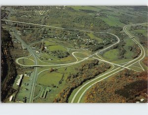 Postcard Clarks Summit Interchange Pennsylvania USA