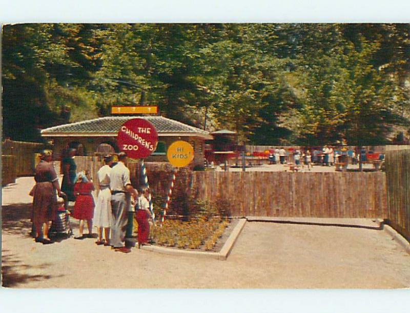 1957 Pet Haven At Children's Zoo Grand Rapids Michigan MI Q1120