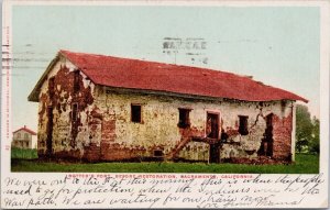 Sutter's Fort Sacramento California CA c1906 Edward Mitchell Postcard H42