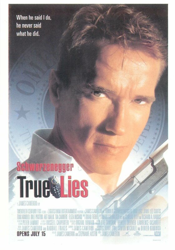 true lies movie poster