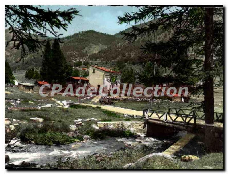 Old Postcard Vallee Casterino to the Valley of Wonders Hotel Aviotti