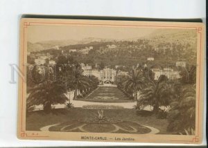 439767 MONACO Monte-Carlo Magnificent gardens Vintage GJ cabinet photo