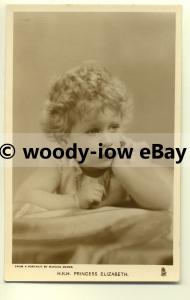 r0264 - Young Princess Elizabeth - postcard