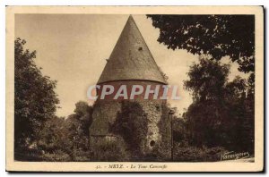 Old Postcard Metz Tour Camoufle
