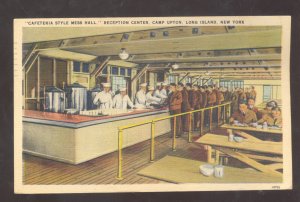 LONG ISLAND NEW YORK NY US ARMY BASE RESTAURANT KITCHEN VINTAGE POSTCARD