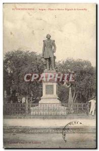 Viet - Nam - Vietnam - Cochin - Saigon - Statue Bigault and Genouilly Old Pos...