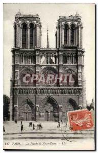 Paris Old Postcard Notre Dame