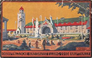 Lot207 Upper Palatinate district exhibition germany postcard 1910 jos koch