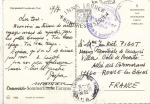 BF30508 innsbruck austria   front/back image