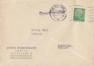 Anton Hiersemann German Stuttgart Book Publisher Cover