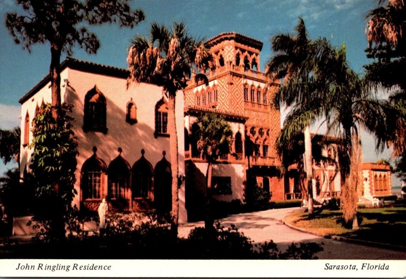 Florida Sarasota John and Mable Ringling Residence Front Entrance