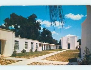 Unused 1950's CHURCH SCENE Ocala Florida FL p3418
