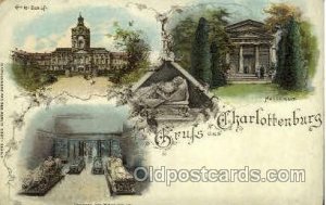 Charlottenburg Gruss Aus Greetings From Unused a lot of corners wear more s...