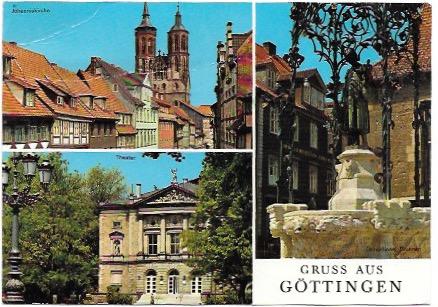 Germany - Gottingen, Lower Saxony, University City.