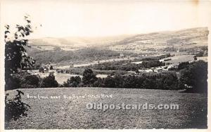 View from near Big Bend State Road, Real Photo Mount Lebanon, NY, USA Unused 