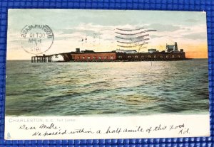 Vintage c1912 Fort Sumter Harbor Charleston SC Raphael Tuck & Sons Postcard