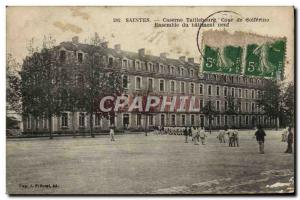 Postcard Old Barracks Army Barracks Taillebourg Saintes Court of Solferino Wh...