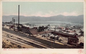 Pennsylvania Mine Butte Montana 1905c Detroit Publishing postcard