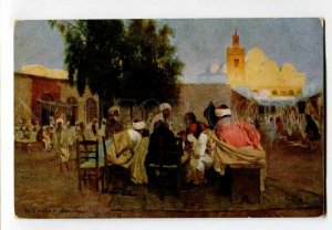 3133002 EGYPT Cafe arabe et mosquee Vintage Rommler & Jonas PC