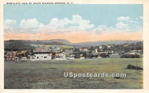 Birds Eye View - White Sulphur Springs, New York