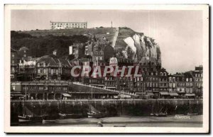 Old Postcard Treport Quays