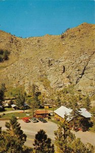 Fort Collins Colorado Pine-Vu Lodge Birds Eye View Vintage Postcard AA79854