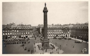 Vintage Postcard 1910's Place Vendome Vendome Place Notre Beau Paris France FR